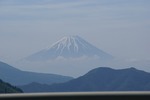 橋から見た富士山